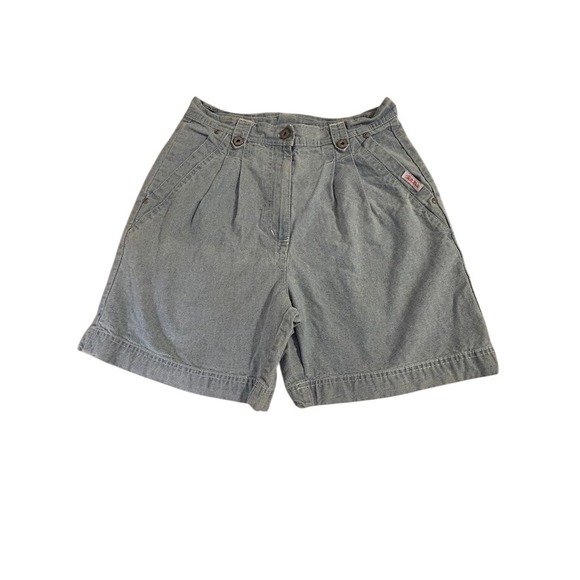 bill blass Pants - Vintage Bill Blass Jean Size 8 Pleated Shorts High Waisted‎ Denim